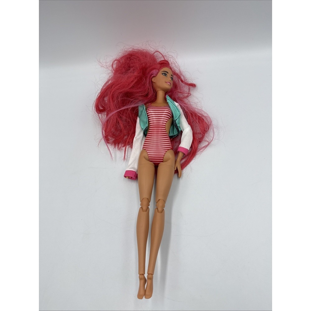 Barbie Doll Articulated Long Red Hair